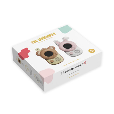 ZOO FAMILY. Σετ walkie talkie Zoo Κουνελάκι-Αρκουδάκι