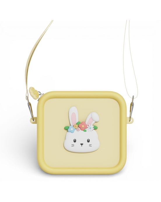 ZOO FAMILY. Τσαντάκι σιλικόνης Κουνελάκι